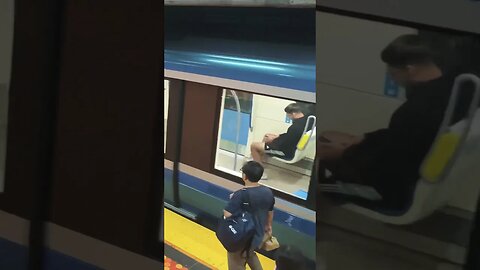 Closeup Montreal metro #viralvideo #train #montreal #traintravel #travel #trainjourney