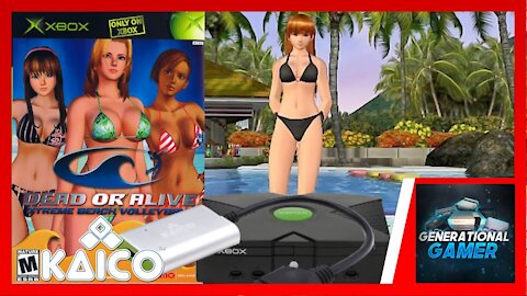 Kaico Labs Xbox HDMI Cable Demo (Featuring Dead or Alive Xtreme Beach Volleyball)