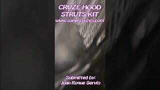 CRUZE/Astra hood struts kit www.supercruzes.com