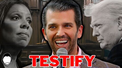 Don Jr. TESTIFIES in Trump NYC Trial with a BIG SMILE