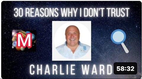 30 Reasons Why I Don't Trust Charlie Ward