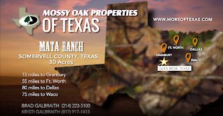 SOLD!!! MATA RANCH - 30 ACRES - SOMERVELL COUNTY