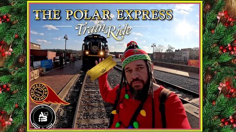 Maryland The Polar Express Train Ride to North Pole in no snow Cumberland Western MD