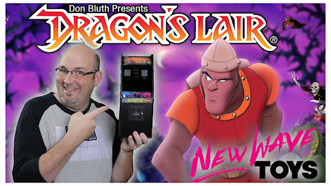 Unboxing & Review: New Wave Toys Dragon's Lair X 1/6 Scale Arcade Cabinet