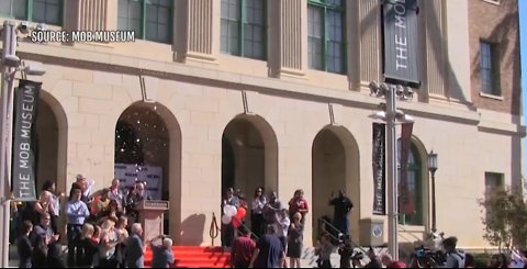 Mob Museum in Las Vegas celebrates 2 millionth guest