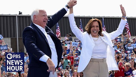 Harris and Walz kick off battleground state tour on first full day as Democratic ticket