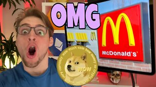 McDonalds Dogecoin ACCEPTANCE!!! ⚠️