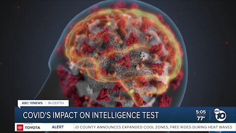 COVID-19's impact on intelligence test