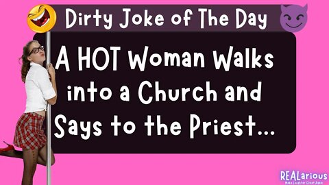 A Hot Woman Walks into the Church | Dirty Joke | Adult Joke | Funny Joke