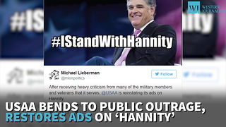 Usaa Bends To Public Outrage, Restores Ads On ‘Hannity’