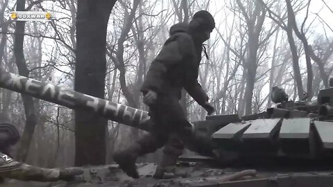 ‼️🇷🇺👊Экипажи танков Т-72Б3М Южного военного округа продолжают уничтожать огневые точки #донбасс