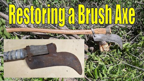 Brush Axe Tool Restoration | DIY