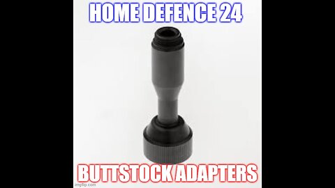Home Defence 24 buttstock adapter | chicago less lethal | 312-882-2715 hdr68 hdr50 hdb68 hdp50