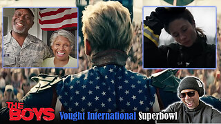 The Boys: Vought International Superbowl Trailer Reaction!