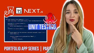 Mastering Unit Testing in Next.js & TypeScript | Portfolio App #3