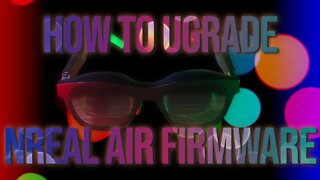 How to Update Nreal Air Firmware #shorts