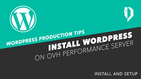 Install WordPress on an OVH Performance server