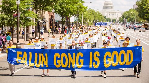 LIVE: 2022 End the Persecution of Falun Gong Parade in Washington