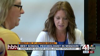 Kansas City school psychologist recognized for her work on a state level