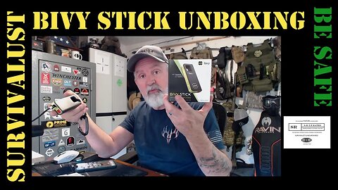 THE BIVY STICK UNBOXING - Satellite Texting OFF GRID