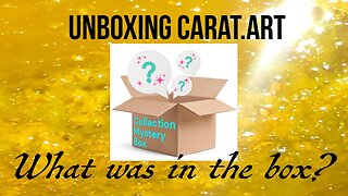 What was in the box? | Carat Art Mystery Boxes kits Unboxing