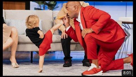 1-Year-Old Superbaby Is a Kickboxing Prodigy II Steve Harvey