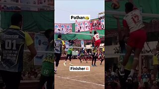 Pathan👑, finisher Shahrukh💥 match link in description 👇