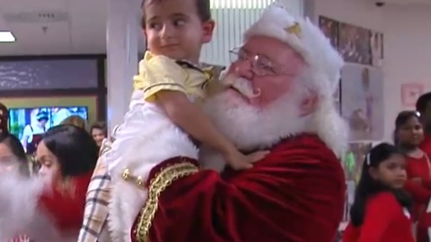 St. Mary's holds holiday party for some patients