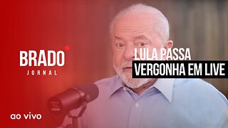 LULA PASSA VERGONHA EM LIVE - AO VIVO: BRADO JORNAL - 28/06/2023