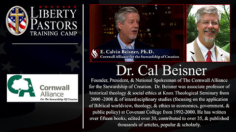 Liberty Pastors: Dr. Cal Beisner proves Climate Change agenda is a Hoax