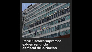 Exigen la destitución de la fiscal general de Perú investigada por tráfico de influencias