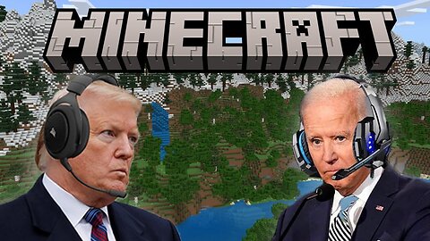 Donald Trump Plays Minecraft With Other Presidents Part 1