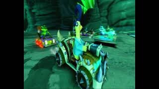 Crash Team Racing Nitro Fueled - Mystery Caves Mirror Mode Gameplay