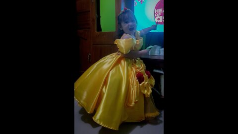 MY PRINCESS BELLE || BEAUTY & THE BEAST || GOWN INSPIRED BY PRINCESS BELLE