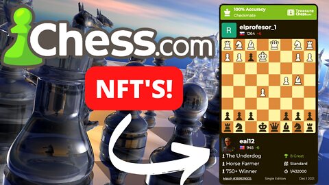 Chess.com Has Announced The Launch Of A Chess-Themed NFT Marketplace!