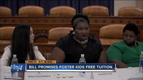 Proposal: Waive college tuition for foster kids in Wisconsin