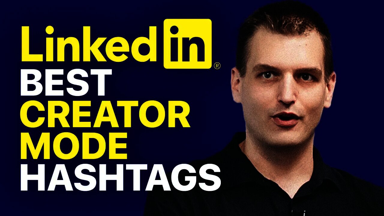 Best hashtags for LinkedIn creator mode to get clients fast Tim Queen