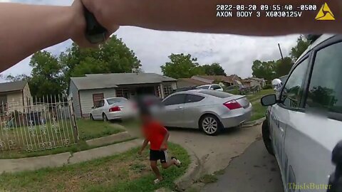 Bodycam shows Dallas police shooting at armed man with child nearby