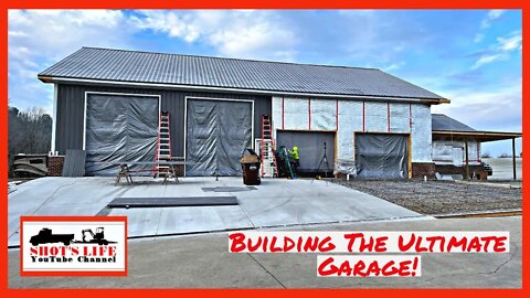 Building the Ultimate Garage | EPS 24 | Metal, Hooks and a dry Bus!