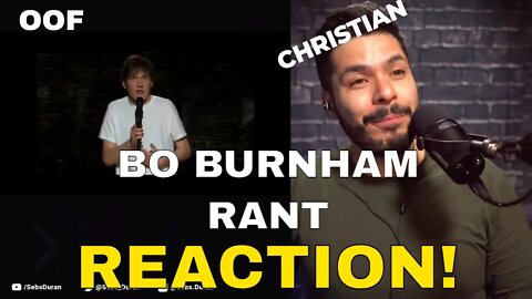 Bo Burnham Rant (Reaction!) | As a Christian...😆