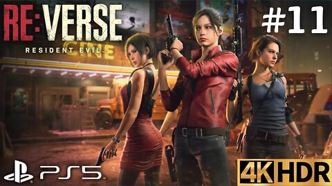 Ada Wong Win! Resident Evil Re:Verse Match #11 Gameplay | PS5, PS4 | 4K HDR (No Commentary Gaming)