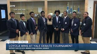 Loyola High School Debate Team Shines at Yale Tournament