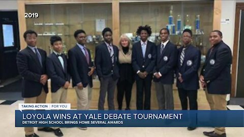 Loyola High School Debate Team Shines at Yale Tournament