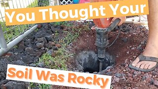How to Dig Holes on the Big Island