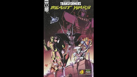 Transformers: Beast Wars -- Issue 1 (2021, IDW) Review