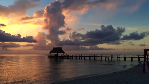 Awesome sunset Cozumel!!