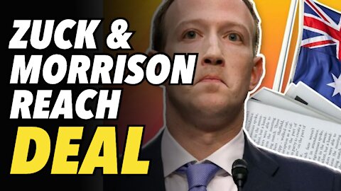 ZUCK & Morrison reach deal. Facebook news returns to Australia
