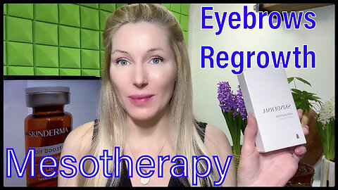 Mesotherapy Skinderma eyebrows treatment