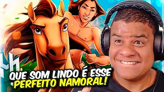 REAGINDO a SPIRIT (O Corcel Indomável) - "ESPIRITO INDOMAVEL" | Henrique Mendonça | React Anime Pro