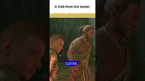 a visit from the vanier | god of war ragnarok